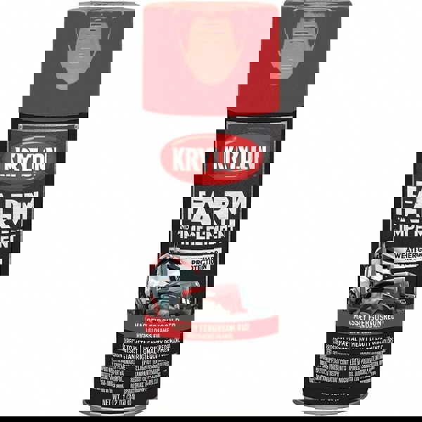 Floor Coating Spray Paint: Red, Gloss, 12 oz